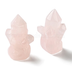 Natural Rose Quartz Cluster Display Decorations&nbsp;DJEW-C020-01G