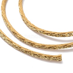Polyester Christmas Glitter Twisted Cord Rope&nbsp;NWIR-P020-A05