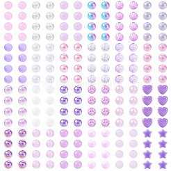 Opaque Acrylic Beads&nbsp;SACR-TA0001-45B