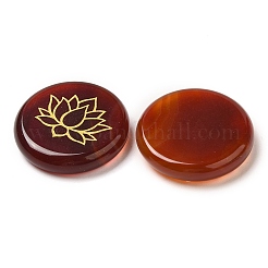 Natural Red Agate(Dyed & Heated) Cabochons&nbsp;G-C158-04F