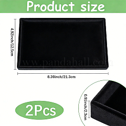 Rectangle Velvet Display Trays&nbsp;ODIS-SP0002-23A