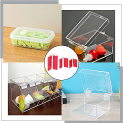 12Pcs 3 Styles Acrylic Self Adhesive Hinge&nbsp;FIND-GF0005-56