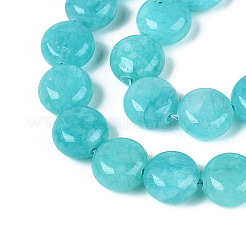 Dyed Natural White Jade Beads Strands&nbsp;G-T143-16F