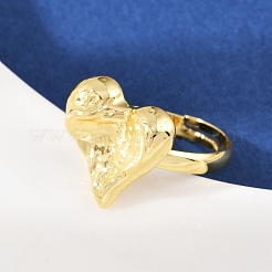 Brass Finger Rings&nbsp;RJEW-C139-06G
