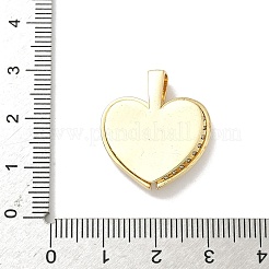 Brass Micro Pave Cubic Zirconia Openable Pendants&nbsp;LS-KK-F905-02G-03