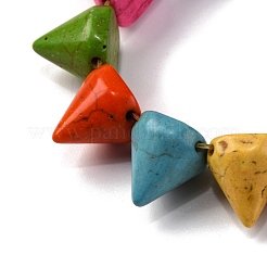 Synthetic Turquoise Beads Strands&nbsp;G-C147-15B