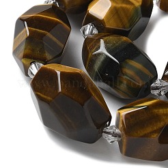 Natural Tiger Eye Beads Strands&nbsp;G-H095-A03-01