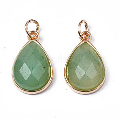 Natural Green Aventurine Pendants&nbsp;G-S359-364C