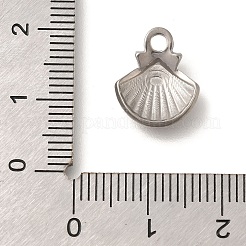 Anti-Tarnish 304 Stainless Steel Charms&nbsp;STAS-M075-14P