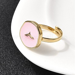 304 Stainless Steel Cuff Rings&nbsp;RJEW-A077-04G-02