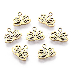 Ion Plating(IP) 304 Stainless Steel Charms&nbsp;STAS-T059-29G