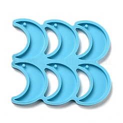 Moon DIY Pendant Silicone Molds&nbsp;DIY-G062-C01