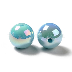 UV Plating Rainbow Iridescent Acrylic Beads&nbsp;LS-X-PACR-D070-01I
