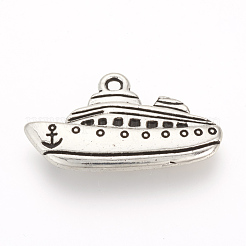 Tibetan Style Alloy Pendants&nbsp;X-TIBEP-Q076-027AS-RS