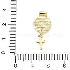 Religion Brass Pendants&nbsp;KK-H539-18G-02