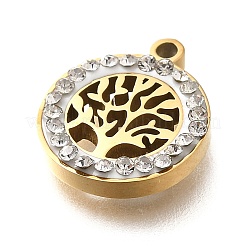 304 Stainless Steel Tree of Life Pendants&nbsp;STAS-Q348-12G