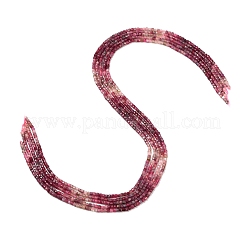 Natural Tourmaline Beads Strands&nbsp;G-L634-D01-2.5x2.5mm-D