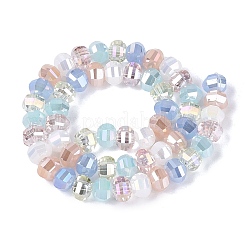 Electroplate Mixed Styles Glass Beads Strands&nbsp;EGLA-N022-14A-A05