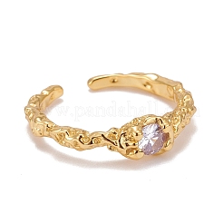 925 Sterling Silver Cuff Rings&nbsp;RJEW-F111-02G