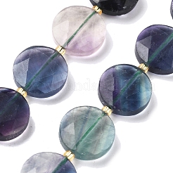 Natural Colorful Fluorite Beads Strands&nbsp;G-C116-A172-03
