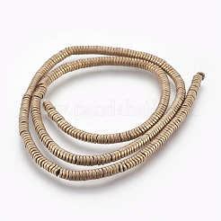 Electroplated Non-magnetic Synthetic Hematite Bead Strand&nbsp;G-E498-18A