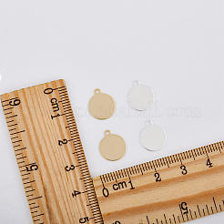 60Pcs 2 Colors Brass Pendants&nbsp;KK-HY0003-39