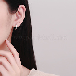 Twist Brass Hoop Earrings&nbsp;FS-WGA7E60-01
