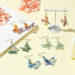 304 Stainless Steel Butterfly Dangle Earrings&nbsp;EJEW-FS00034