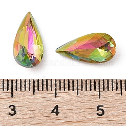 Glass Rhinestone Cabochons&nbsp;RGLA-L029-04C-VRLA