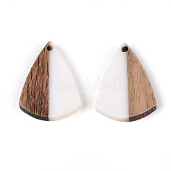 Resin & Walnut Wood Pendants&nbsp;RESI-T057-34M