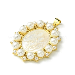 Eco-Friendly Brass Pendants&nbsp;KK-A204-02C-03G