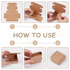 Folding Cardboard Paper Soap Gift Storage Boxes&nbsp;CON-WH0086-149