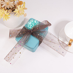 Heart Glitter Sequin Deco Mesh Ribbons&nbsp;OCOR-BC0007-26
