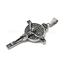 304 Stainless Steel Big Pendants&nbsp;LS-STAS-Z169-02AS
