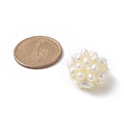 Natural Cultured Freshwater Pearl Beads&nbsp;PEAR-JF00002
