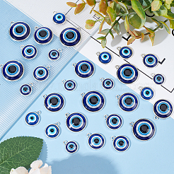 30Pcs 5 Style Plastic Pendants&nbsp;FIND-AR0002-82AS