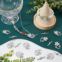 40Pcs Tibetan Style Alloy Toggle Clasps&nbsp;FIND-SP0001-57