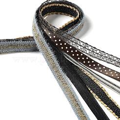 18 Yards 6 Styles Polyester Ribbon&nbsp;SRIB-C001-E07