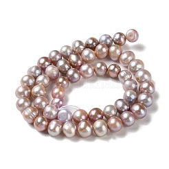 Natural Cultured Freshwater Pearl Beads Strands&nbsp;PEAR-E018-19A