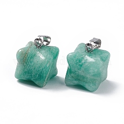Natural Amazonite Pendants&nbsp;G-C002-02C