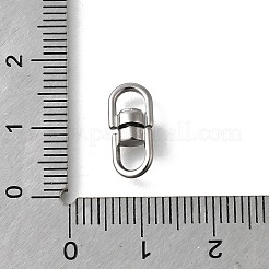 304 Stainless Steel Swivel Clasps&nbsp;STAS-U051-03B-P