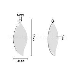201 Stainless Steel Pendants&nbsp;STAS-FH0001-79