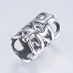 Tarnish Resistant 304 Stainless Steel Tube Beads&nbsp;STAS-I076-079P