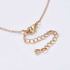 Brass Pendant Necklace Sets&nbsp;NJEW-JN02485