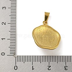 Ion Plating(IP) 304 Stainless Steel Pendants&nbsp;STAS-U024-G-07B