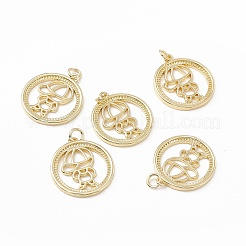 Brass Pendants&nbsp;KK-E068-VB196