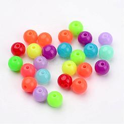 Fluorescent Acrylic Beads&nbsp;MACR-R517-8mm-M