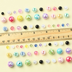 DIY Round Acrylic Beads Jewelry Making Findings Kits&nbsp;DIY-FS0007-79