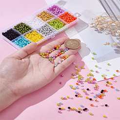 10 Colors ABS Plastic Imitation Pearl Beads&nbsp;MACR-LP0001-02B