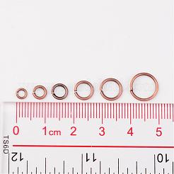 1 Box Brass Open Jump Rings&nbsp;KK-JP0008-R-NF